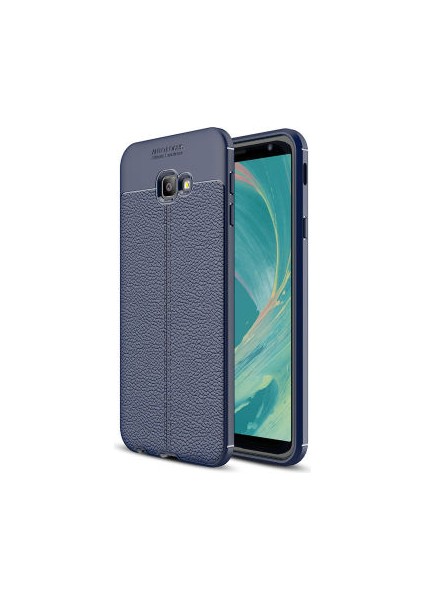 Samsung Galaxy J4 Plus Kılıf Deri Silikon Yüzeyli Yüksek Kaliteli Silikondan Üretilmiş Premium Silikon Kapak Ryc/niss