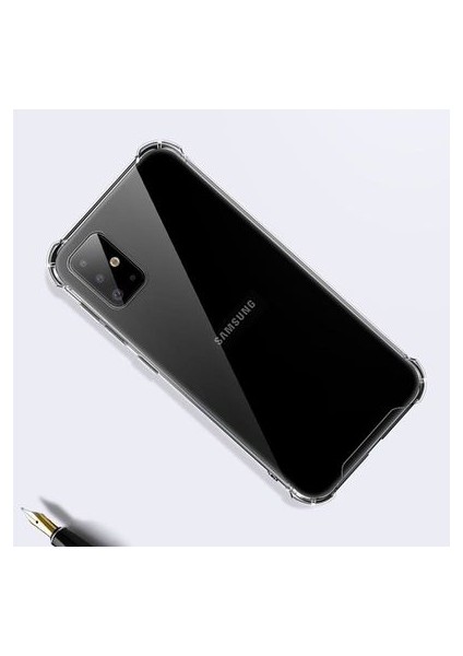 Samsung Galaxy S20 Kılıf Köşe Korumalı Şeffaf Sert Premium Silikon Kapak Ryc/nitro