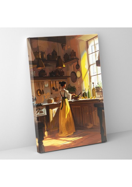 Johannes Vermeer Duvar Dekorasyonu Kanvas Tablo - Duvar Sanatı Kanvas Duvar Sanatı