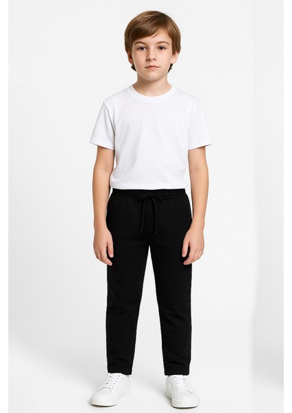 Erkek Çocuk Beli Lastikli ve Kordonlu Likralı Okul Pantolonu 10-15 Yaş 12271 fiyatları