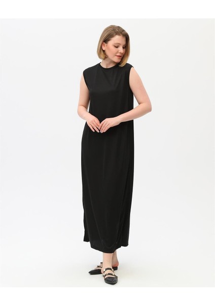 Defile Içlik Sade Basic Kolsuz Elbise - 06041-1.003 - Siyah fiyatları