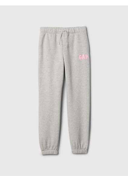 Kız Çocuk Gri Gap Logo Heritage Eşofman Altı