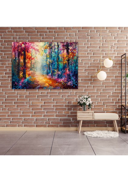 Leonid Afremov Tablosu Peri Ormanı Duvar Sanatı - Kanvas Ev Dekorasyonu modelleri