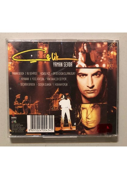 Çelik Yaman Sevda CD (Orjnal 1996 Dönem Baskı Cd) fiyatları