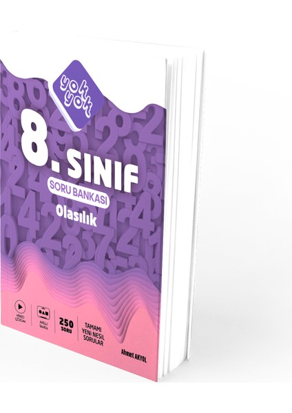 8. Sınıf Lgs Matematik Soru Bankası - Olasılık 250 Adet Soru - 2025 Basım indirimleri