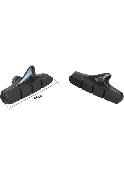 Mi.xim 1 Çift Yol Bisikleti Fren Balataları Kauçuk Bisiklet Tutucu Ayakkabı Blokları C Kelepçesi Dayanıklı Parçalar Kırmızı (Yurt Dışından) modelleri