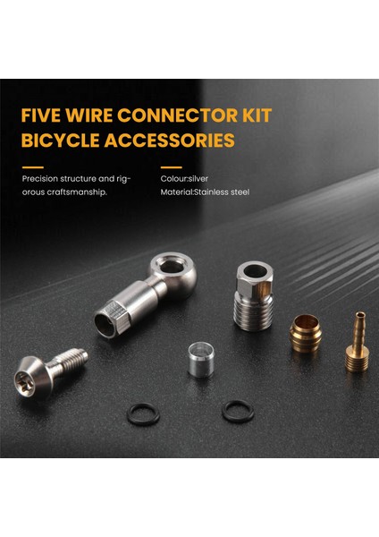 Magura Mt4/mt6/mt8 Bisiklet Aksesuarları Parçaları Için Bisiklet Hidrolik Hortum Bağlantı Parçası Banjo (Yurt Dışından) modelleri