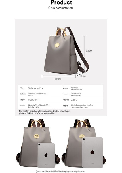 Banliyö Bayan Büyük Kapasiteli Bilgisayar Çantası (Yurt Dışından) modelleri