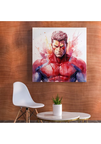 Harika Kahraman Portresi Suluboya Kanvas Tablo fiyatları