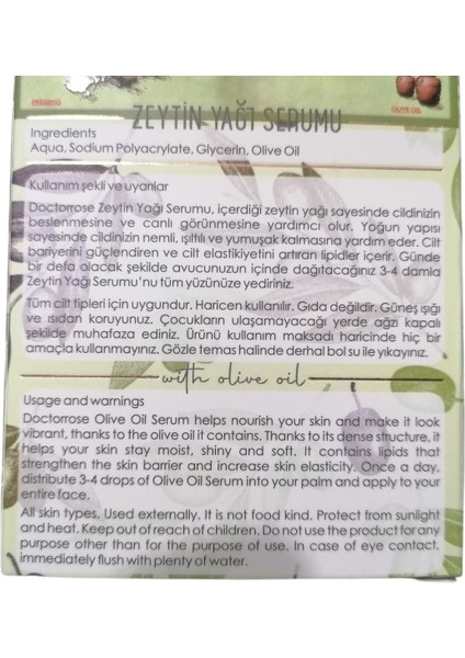 Zeytinyağı Serumu fırsatları