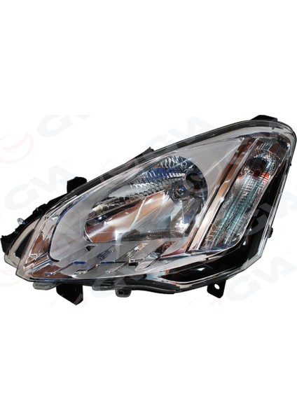 Far Sinyal Sol Berlingo 2012 Elektrikli H4 Motorlu Ledli Lzwdr