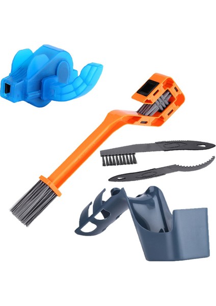 Bisiklet Motosiklet Zincir Yağı Depolama Alet Kutusu Zincir Temizleme Yağı Sıçrama Önleyici Madde Zincir Yağı Sprey Önleyici Fırçalama Aletleri (Yurt Dışından)