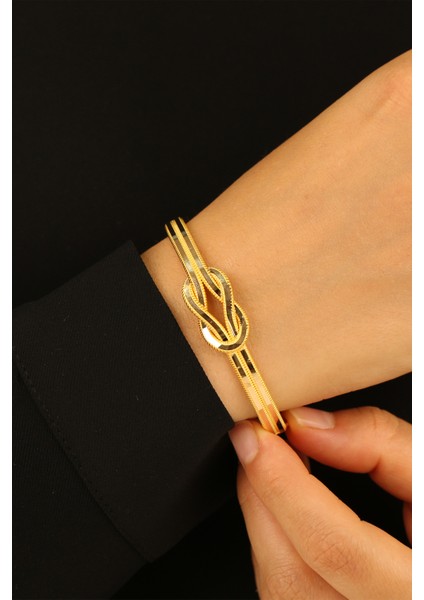 14 Ayar Aşk Düğümü Ajda Altın Bilezik 14HDY040 fiyatları