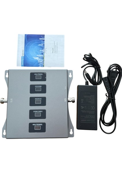 Gsm Sinyal Yükseltici Şebeke Telefon Internet Yükseltici 5 Band Bant Set Ultra Güç 800 900 1800 2100 2600 Mhz modelleri