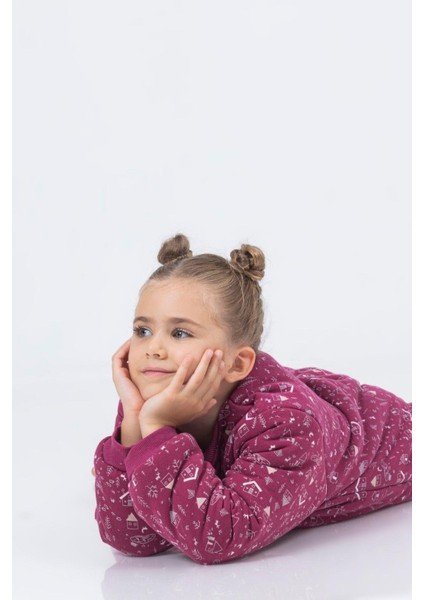 Kız Erkek Çocuk Kalın Elyaf Dolgulu Premium Kalite 2.5 Tog Desenli Uyku Tulumu fırsatları