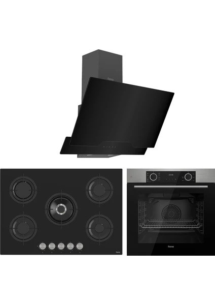 Fryart Siyah-Inox Premium Serisi (D063+RS035+XE63MI)