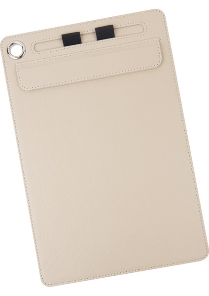 Kapaksız Sekreterlik Mıknatıslı Sanatsal Çizim A4 Rainbow Art Clip Board Vegan 23,5X35,5 cm. Bej