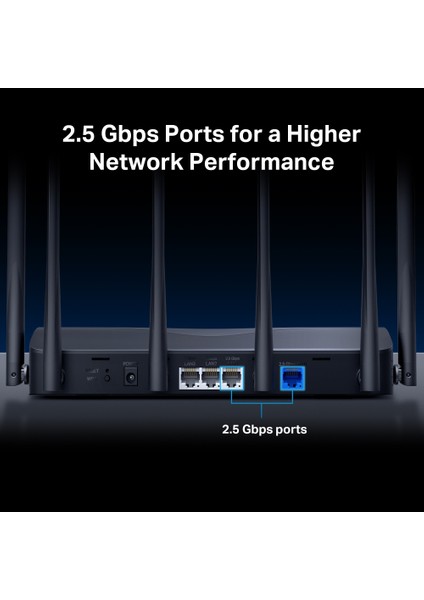 MR37BE Wi-Fi 7 Router | BE6500 Mbps Hız | Dual-Band | Fiber Destekli | 2× 2.5g Port, 2× Gigabit Port | 6 Anten | Mlo | Easymesh | Geniş Kapsama | Hızlı 4k/8k Streaming & Oyun | Kolay Kurulum indirimleri