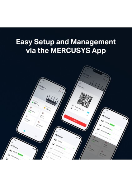 MR37BE Wi-Fi 7 Router | BE6500 Mbps Hız | Dual-Band | Fiber Destekli | 2× 2.5g Port, 2× Gigabit Port | 6 Anten | Mlo | Easymesh | Geniş Kapsama | Hızlı 4k/8k Streaming & Oyun | Kolay Kurulum