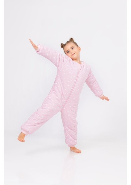 Kız Erkek Çocuk Kalın Elyaf Dolgulu Premium Kalite 2.5 Tog Desenli Uyku Tulumu modelleri