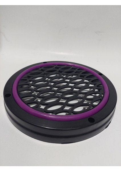 Mor-16 cm Silikon Şerit Ledli Hoparlör Kapağı Çift fiyatları