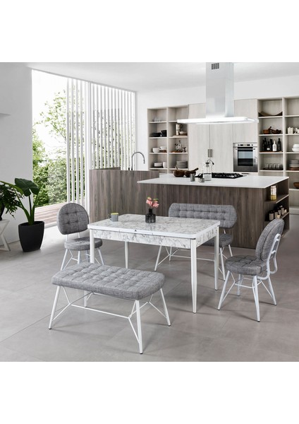 Peri Mutfak Masa Bench Takımı