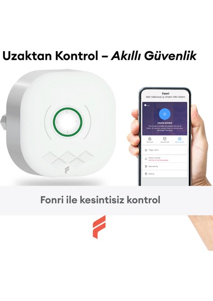 Akıllı Pratik Alarm Seti; Akıllı Alarm, 3x Akıllı Kapı Pencere ve 1x Akıllı Hareket Sensörü, Kumanda fiyatları