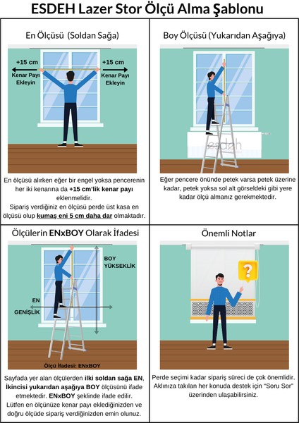 Lazer Stor Perde (KAHVE ÇITA ve BONCUK DETAYLI) - Kalın Mat Stor fırsatları