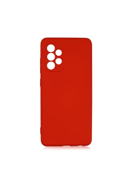 Samsung Galaxy A52 Kılıf Içi Telefonu Çizmeyen Kadife Kaplı Dışı Soft Yapılı Esnek Lansman Kapak Ryc/mara