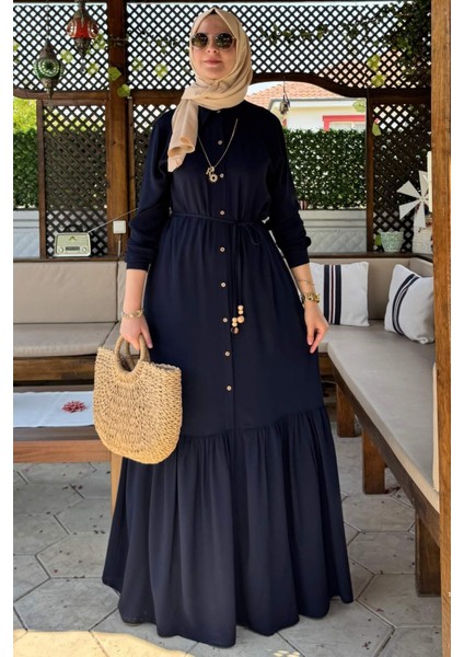 Süreyya Gömlek Elbise Lacivert fiyatları