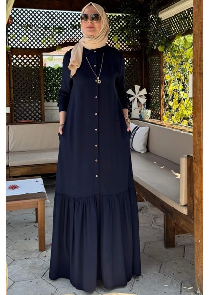 Süreyya Gömlek Elbise Lacivert indirimleri