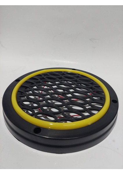 Sarı-16 cm Silikon Şeritli LED Hoparlör Kapağı Çiftli fiyatları