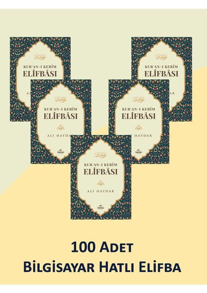Ali Haydar Elifba 100’LÜ