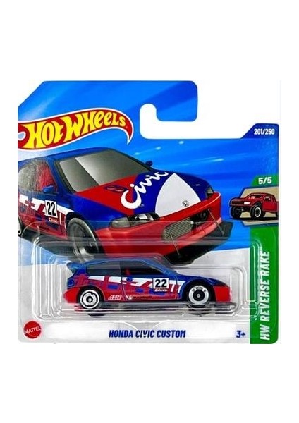 Tekli Arabalar Honda Civic Custom JBB22 (Reverse Rake)