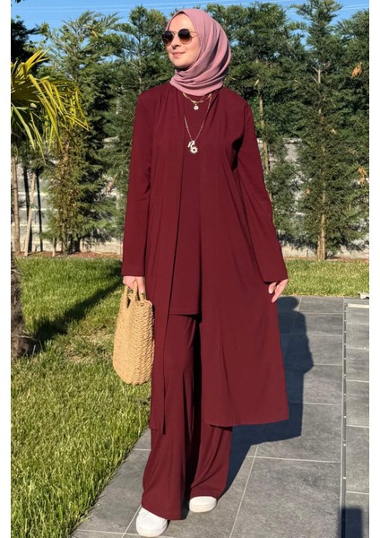 Yaren Üçlü Takım Bordo