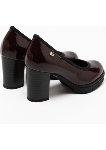 Kadın Topuklu/ Stiletto 483700DS Donna Serena 3700DS Naplack Bordeaux fırsatları