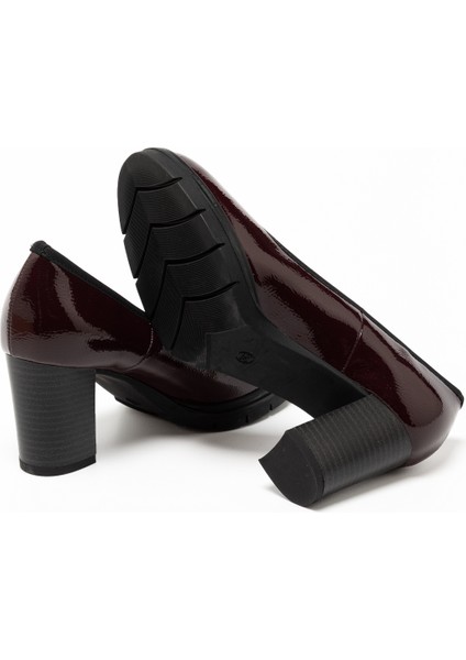 Kadın Topuklu/ Stiletto 483700DS Donna Serena 3700DS Naplack Bordeaux indirimleri