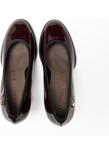 Kadın Topuklu/ Stiletto 483700DS Donna Serena 3700DS Naplack Bordeaux