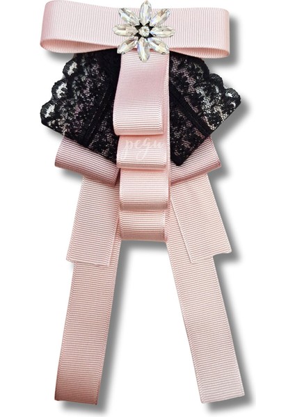 Shine Seri Mürdüm Grogren Kurdele Dantelli Taşlı Yaka Çiçeği Broş Okul,iş,şal,gömlek