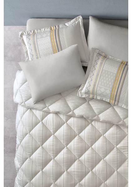 Bedding Pamena Tek Kişilik Pamuk Uyku Seti 155x215 cm – Çizgili Gri, Terletmeyen ve Çift Taraflı Tasarım indirimleri