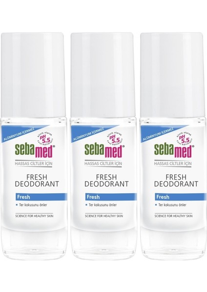 Roll-On 50ML Fresh (3 Lü Set)