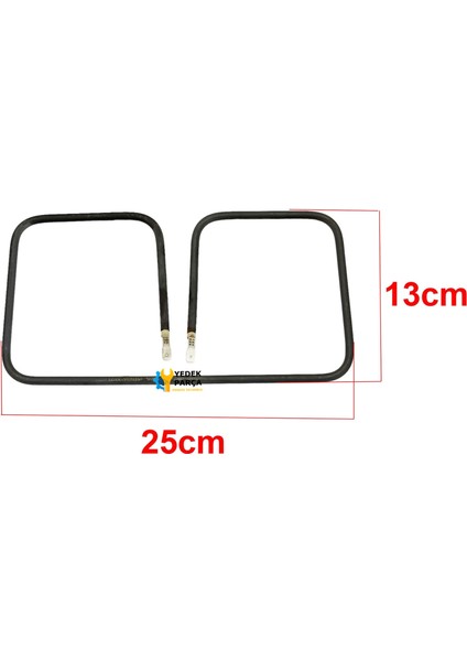 Tefal Uyumlu Tost Makinesi Rezistansı - 25*13CM 220V 850W - Bir Çok Marka Ile Uyumlu fiyatları