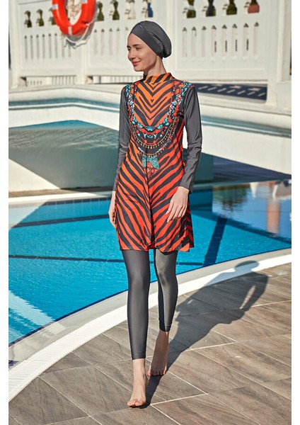 Remsa Tesettür Mayo Kadınlar İçin Su İtici ve Hızla Kuruyan 900-305 Kenya Modeli fiyatları