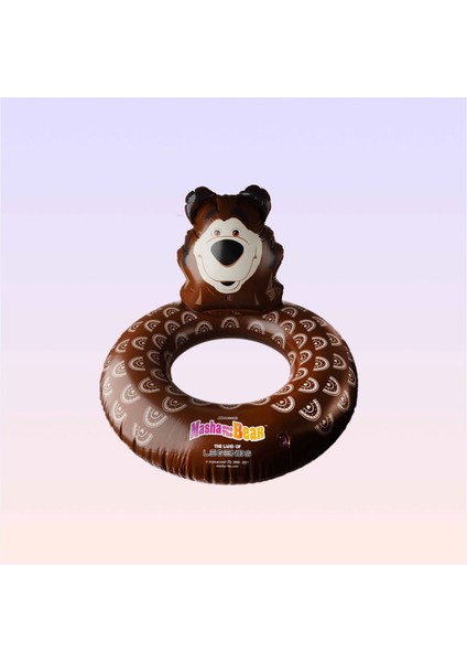 Koca Ayı Baskılı Deniz Simidi - Maşa ile Koca Ayı