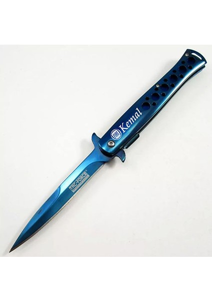 Kişiye Özel Isimli Columbia 1111-GK 23 cm Araç Baskılı Columbia Tac Force Ti-Lite Gökkuşağı Çakı