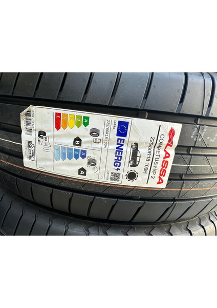 225/60R18 100H Competus Hp2 Lassa (Üretim YILI:2025) Lv Ambalajlı Gönderim