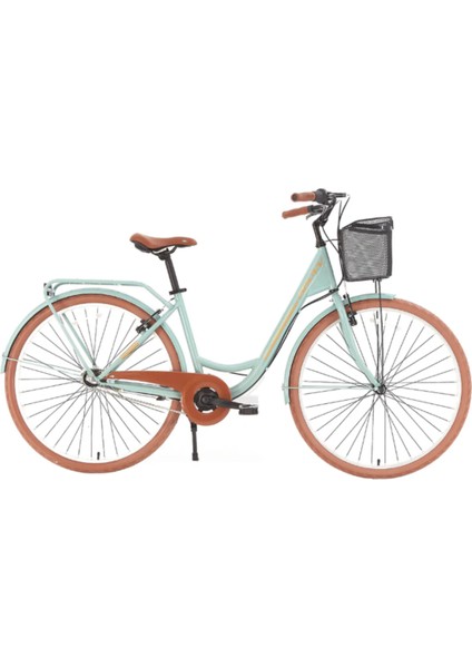 Sorrento Şehir Bisikleti 44 cm V 26 Jant 3 Vites Çağla Yeşili Gold