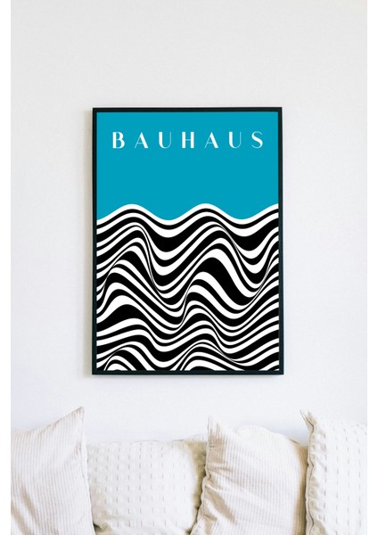 Bauhaus Serisi 011, Tasarım Poster, Siyah Çerçeveli Poster