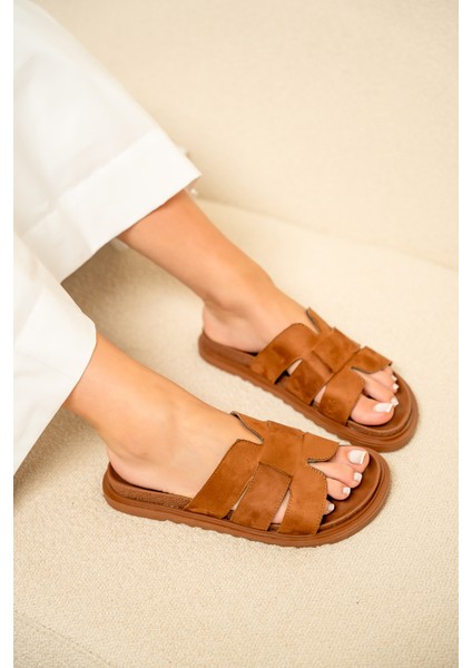 Olden Taba Süet Kalın Taban Kadın Terlik fiyatları