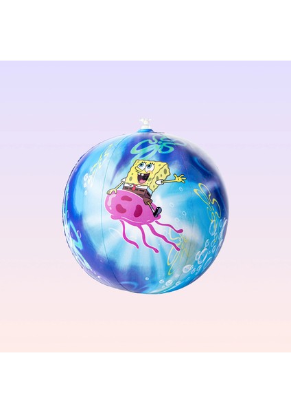 Nickelodeon Sünger Bob Kare Pantolon Figürlü Deniz Topu 30 cm